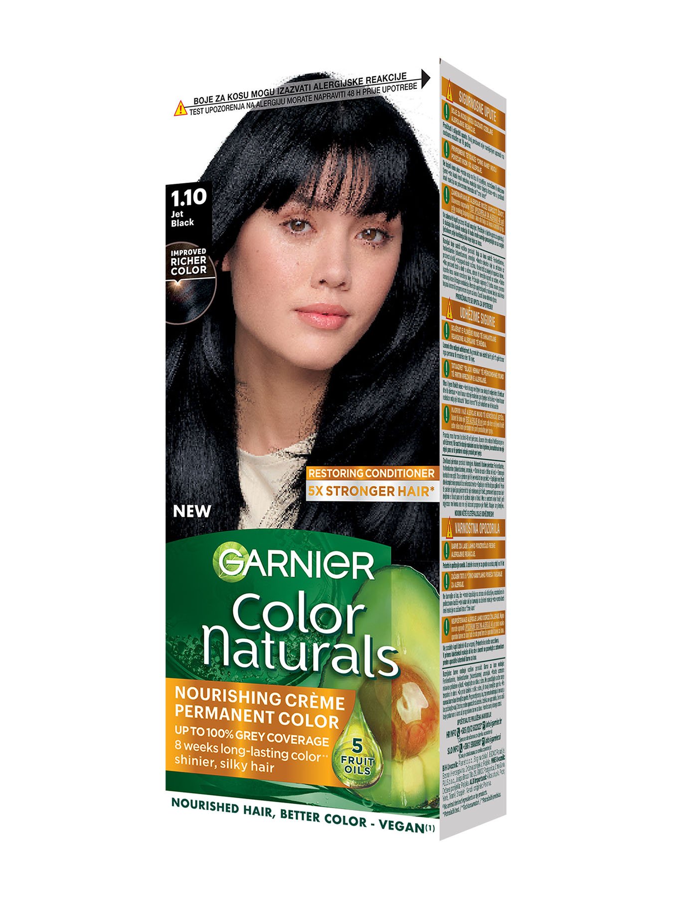 Garnier Color Naturals 1.10 Ugljeno crna