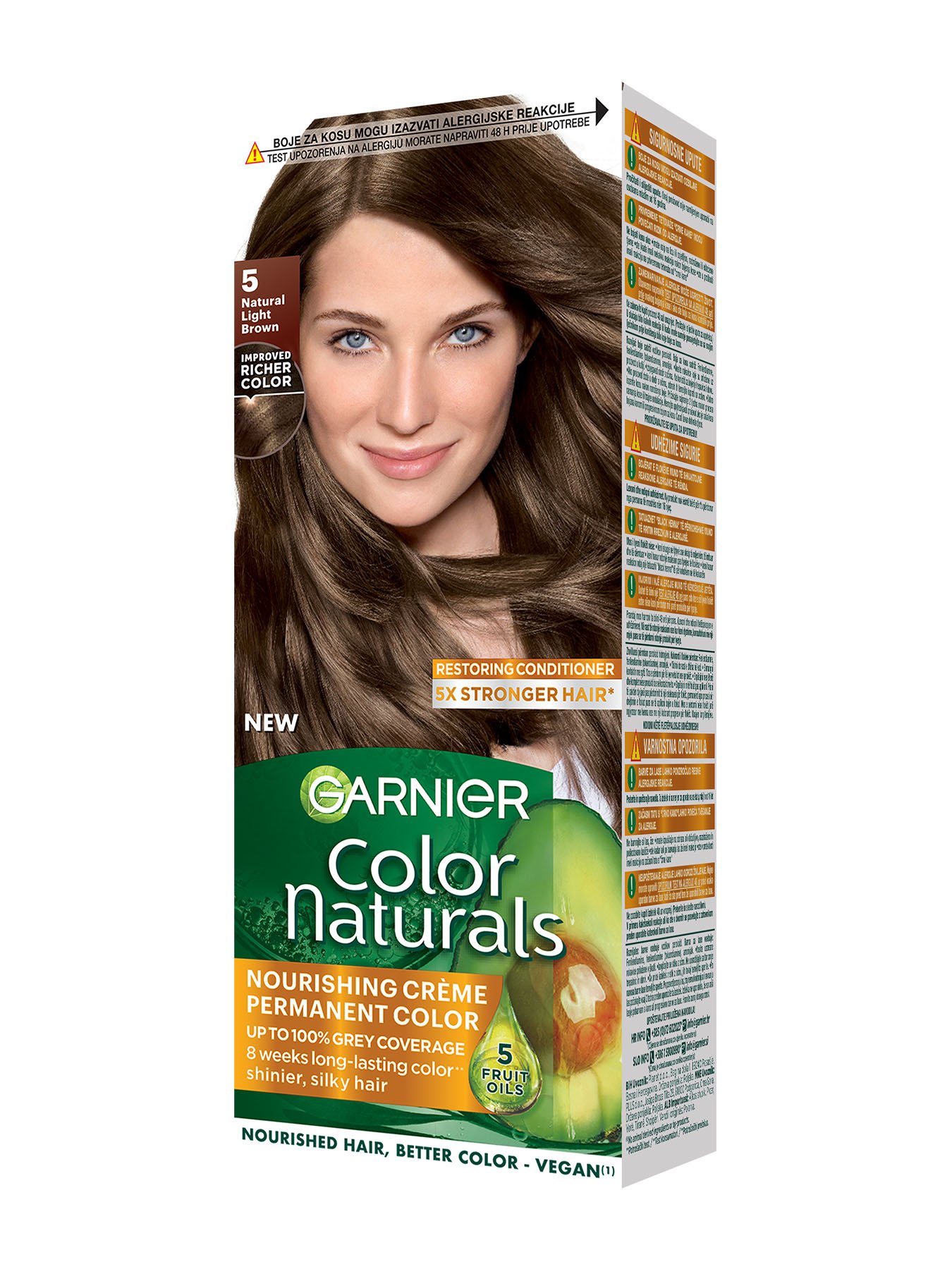 Garnier Color Naturals 5 Prirodno svijetlo smeđa