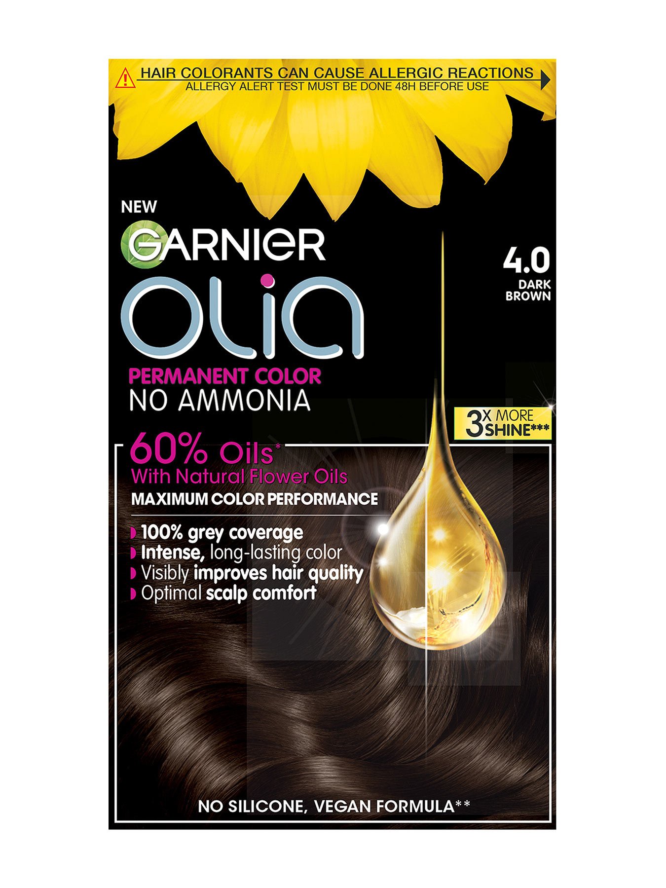 Garnier Olia 4.0 Tamno smeđa