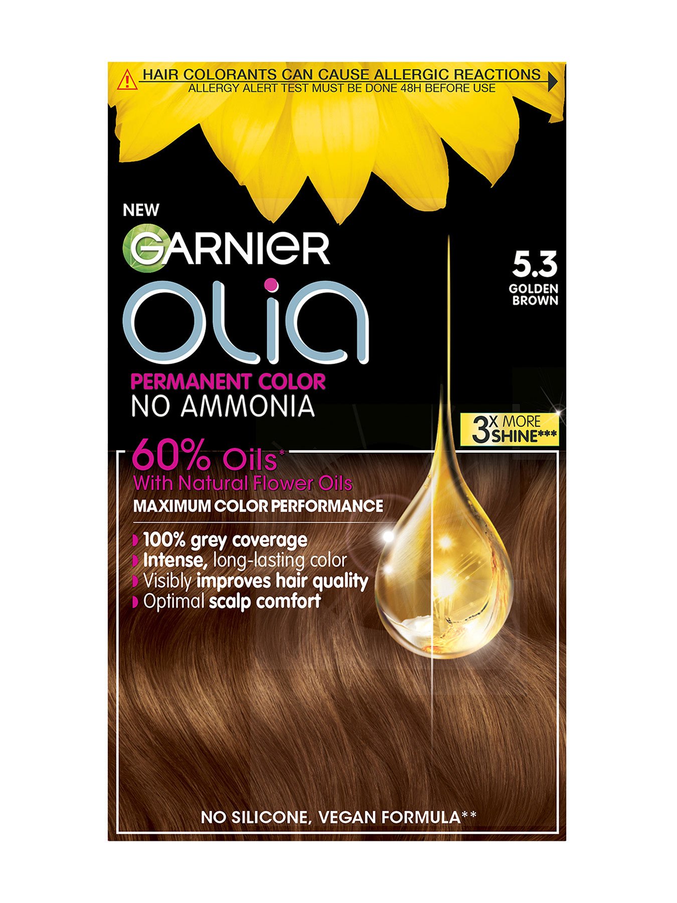 Garnier Olia 5.3 Zlatno smeđa
