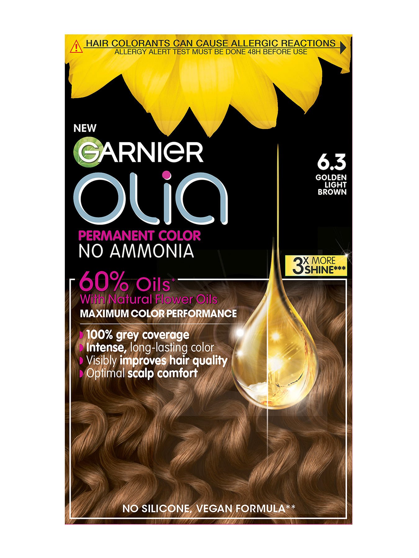 Garnier Olia 6.3 Zlatno svijetlo smeđa