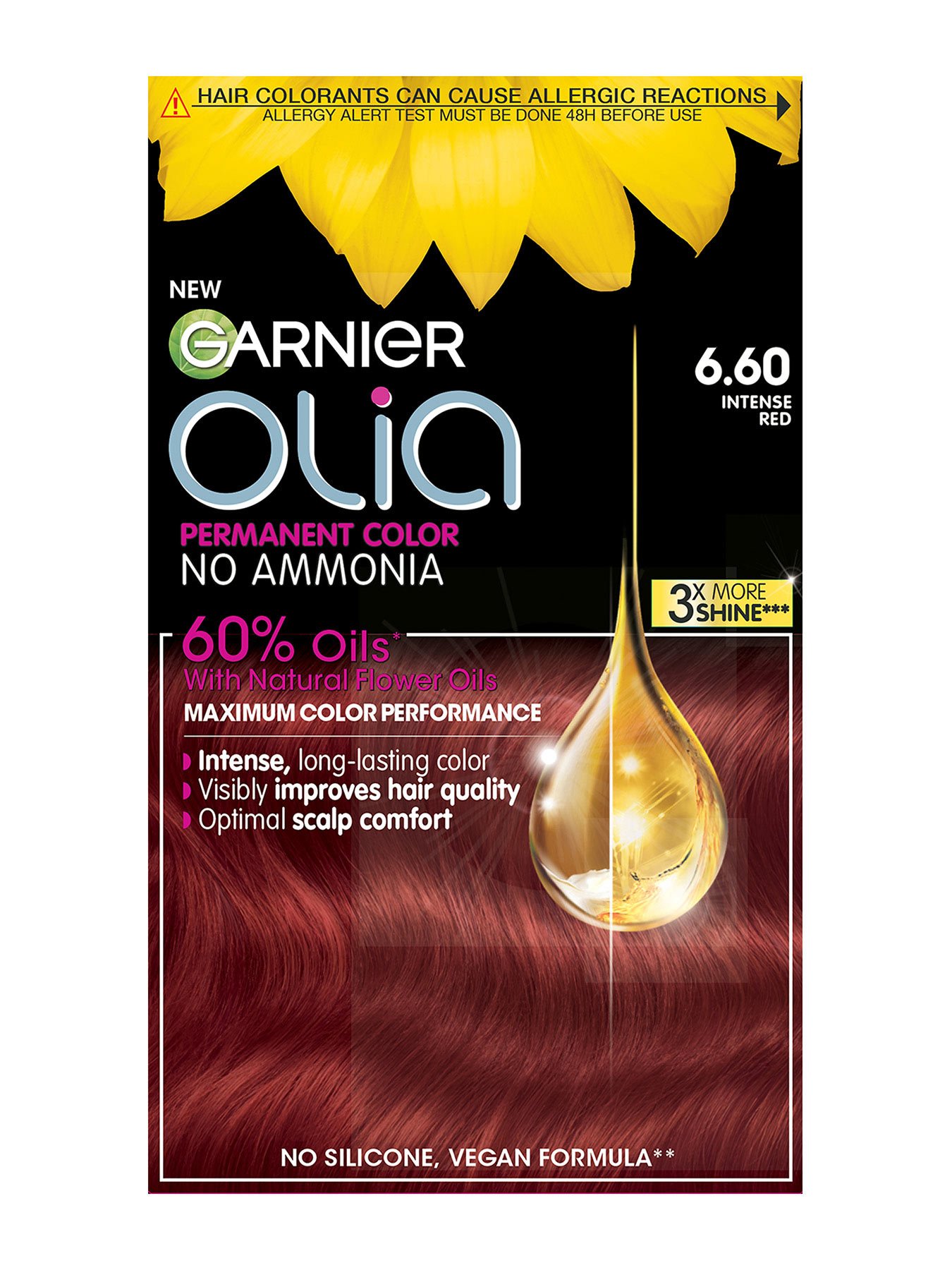 Garnier Olia 6.60 Intenzivna crvena