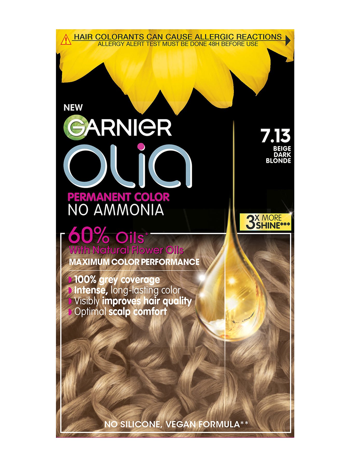 Garnier Olia 7.13 Bež tamno plava 